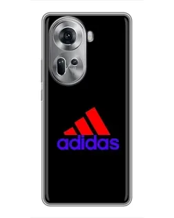 Чехол для OPPO Reno 11 5G с картинкой «Классический Adidas»