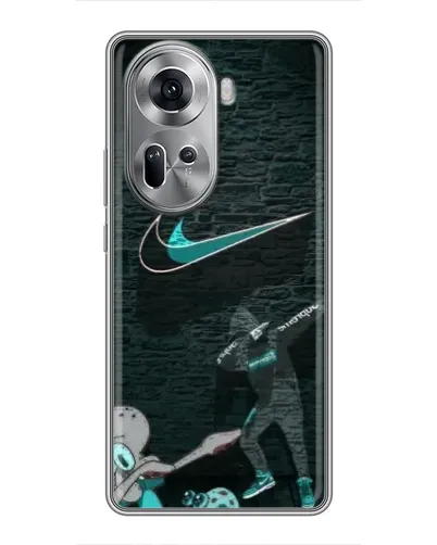 Чехол для OPPO Reno 11 5G с картинкой «Спортивный арт Nike» Чехол для OPPO Reno 11 5G с картинкой «Спортивный арт Nike»