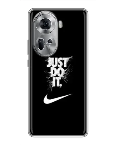 Чехол для OPPO Reno 11 5G с картинкой «Текстовый принт Nike» Чехол для OPPO Reno 11 5G с картинкой «Текстовый принт Nike»