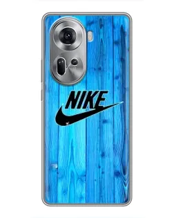 Чехол для OPPO Reno 11 5G с картинкой «Голубое дерево Nike»