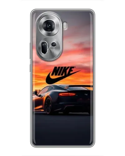 Чехол для OPPO Reno 11 5G с картинкой «Nike и суперкар» Чехол для OPPO Reno 11 5G с картинкой «Nike и суперкар»