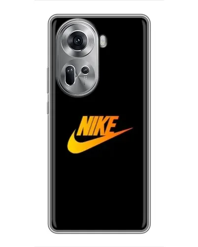 Чехол для OPPO Reno 11 5G с картинкой «Золотой логотип Nike» Чехол для OPPO Reno 11 5G с картинкой «Золотой логотип Nike»