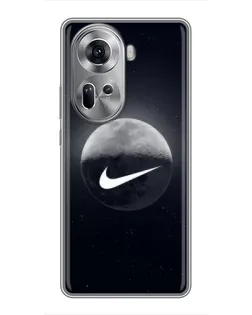 Чехол для OPPO Reno 11 5G с картинкой «Nike в стиле граффити» Чехол для OPPO Reno 11 5G с картинкой «Nike в стиле граффити»