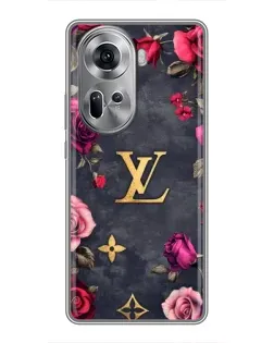 Чехол для OPPO Reno 11 5G с картинкой «Цветочный Louis Vuitton» Чехол для OPPO Reno 11 5G с картинкой «Цветочный Louis Vuitton»