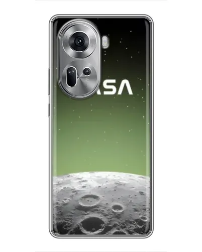 Чехол для OPPO Reno 11 5G с картинкой «NASA — лунный градиент»