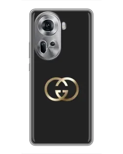 Чехол для OPPO Reno 11 5G с картинкой «Минимализм Gucci»