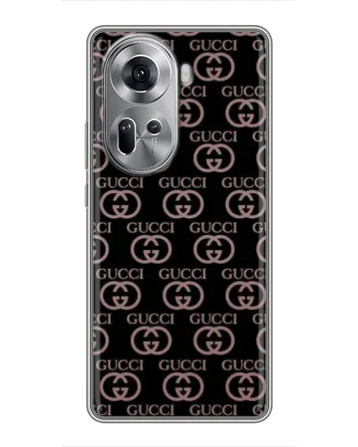 Чехол для OPPO Reno 11 5G с картинкой «Классическая монограмма Gucci» Чехол для OPPO Reno 11 5G с картинкой «Классическая монограмма Gucci»