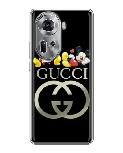Чехол для OPPO Reno 11 5G с картинкой «Gucci — герои Disney» Чехол для OPPO Reno 11 5G с картинкой «Gucci — герои Disney»