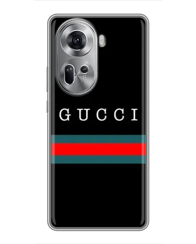 Чехол для OPPO Reno 11 5G с картинкой «Gucci — красный пояс» Чехол для OPPO Reno 11 5G с картинкой «Gucci — красный пояс»