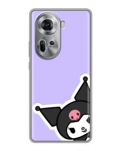 Чехол для OPPO Reno 11 5G с картинкой «Забавная Kuromi»