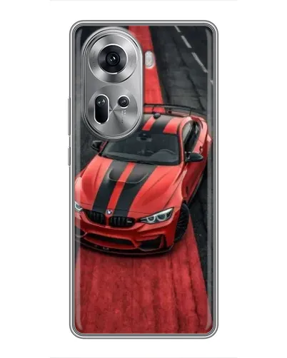 Чехол для OPPO Reno 11 5G с картинкой «BMW на красной дорожке» Чехол для OPPO Reno 11 5G с картинкой «BMW на красной дорожке»