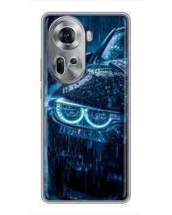 Чехол для OPPO Reno 11 5G с картинкой «BMW под дождем» Чехол для OPPO Reno 11 5G с картинкой «BMW под дождем»