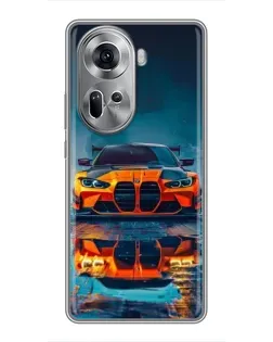 Чехол для OPPO Reno 11 5G с картинкой «BMW — золотая эмблема» Чехол для OPPO Reno 11 5G с картинкой «BMW — золотая эмблема»