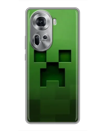 Чехол для OPPO Reno 11 5G с картинкой «Крипер микро-дизайн» Чехол для OPPO Reno 11 5G с картинкой «Крипер микро-дизайн»