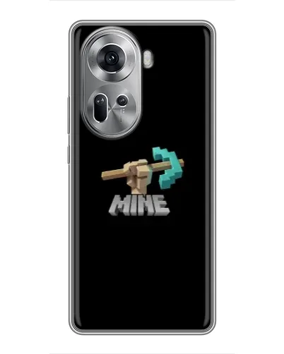 Чехол для OPPO Reno 11 5G с картинкой «Алмазная кирка» Чехол для OPPO Reno 11 5G с картинкой «Алмазная кирка»