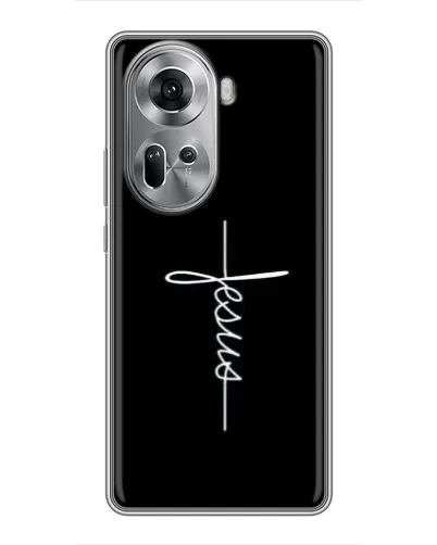 Чехол для OPPO Reno 11 5G с картинкой «Тонкая линия веры» Чехол для OPPO Reno 11 5G с картинкой «Тонкая линия веры»