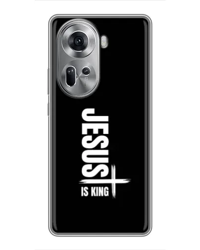Чехол для OPPO Reno 11 5G с картинкой «Вертикаль веры Jesus» Чехол для OPPO Reno 11 5G с картинкой «Вертикаль веры Jesus»