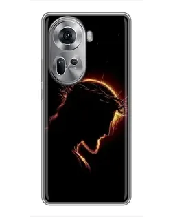 Чехол для OPPO Reno 11 5G с картинкой «Терновый венец»