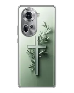 Чехол для OPPO Reno 11 5G с картинкой «Оливковая ветвь»