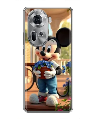 Чехол для OPPO Reno 11 5G с картинкой «Микки садовод» Чехол для OPPO Reno 11 5G с картинкой «Микки садовод»