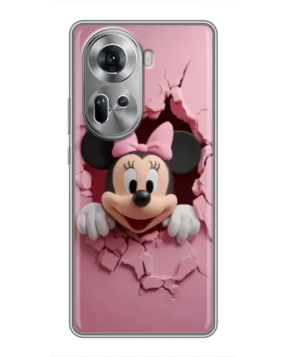 Чехол для OPPO Reno 11 5G с картинкой «Минни сквозь стену» Чехол для OPPO Reno 11 5G с картинкой «Минни сквозь стену»
