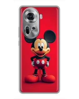 Чехол для OPPO Reno 11 5G с картинкой «Mickey в полный рост»