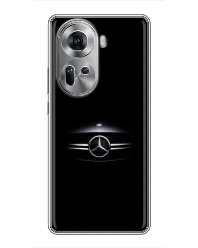 Чехол для OPPO Reno 11 5G с картинкой «Mercedes — абстрактные линии» Чехол для OPPO Reno 11 5G с картинкой «Mercedes — абстрактные линии»