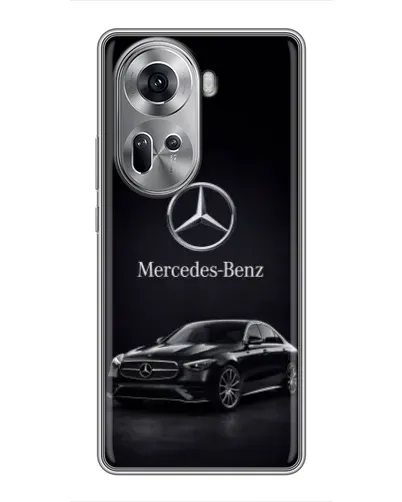 Чехол для OPPO Reno 11 5G с картинкой «Mercedes — решетка радиатора» Чехол для OPPO Reno 11 5G с картинкой «Mercedes — решетка радиатора»