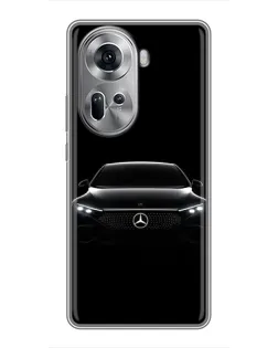 Чехол для OPPO Reno 11 5G с картинкой «Mercedes Vision — концепт»