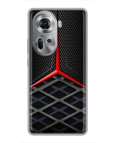 Чехол для OPPO Reno 11 5G с картинкой «Mercedes Carbon Grid» Чехол для OPPO Reno 11 5G с картинкой «Mercedes Carbon Grid»