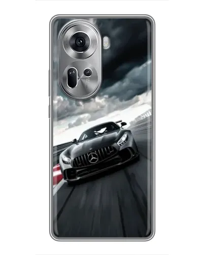 Чехол для OPPO Reno 11 5G с картинкой «Гоночный Mercedes AMG» Чехол для OPPO Reno 11 5G с картинкой «Гоночный Mercedes AMG»