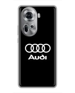 Чехол для OPPO Reno 11 5G с картинкой «Классическое лого Audi» Чехол для OPPO Reno 11 5G с картинкой «Классическое лого Audi»
