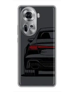 Чохол для OPPO Reno 11 5G з картинкою «Задня частина Audi — арт» Чохол для OPPO Reno 11 5G з картинкою «Задня частина Audi — арт»