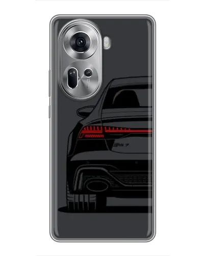 Чехол для OPPO Reno 11 5G с картинкой «Задняя часть Audi — арт»