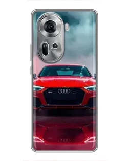 Чохол для OPPO Reno 11 5G з картинкою «Audi RS — червоний стиль» Чохол для OPPO Reno 11 5G з картинкою «Audi RS — червоний стиль»