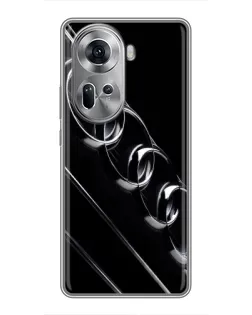 Чохол для OPPO Reno 11 5G з картинкою «Audi — абстрактні кільця» Чохол для OPPO Reno 11 5G з картинкою «Audi — абстрактні кільця»