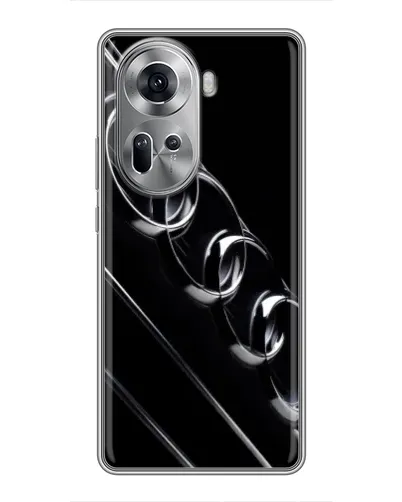 Чехол для OPPO Reno 11 5G с картинкой «Audi — абстрактные кольца»