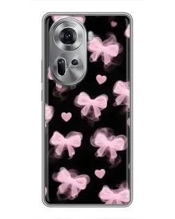 Чехол для OPPO Reno 11 5G с картинкой «Геометрия банта»
