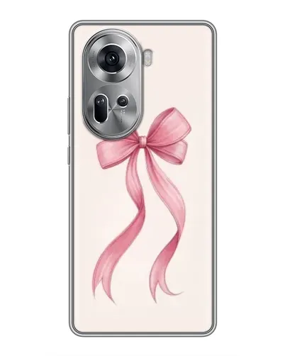 Чехол для OPPO Reno 11 5G с картинкой «Розовый бант»