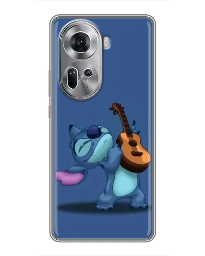 Чохол для OPPO Reno 11 5G з картинкою «Стіч з укулеле»