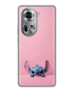 Чохол для OPPO Reno 11 5G з картинкою «Stitch визирає»