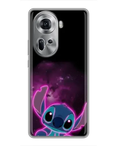 Чохол для OPPO Reno 11 5G з картинкою «Неоновий Stitch»