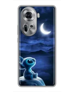 Чохол для OPPO Reno 11 5G з картинкою «Місячна ніч Стіча»