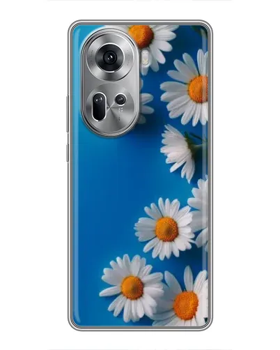 Чехол для OPPO Reno 11 5G с картинкой «Белоснежные маргаритки»
