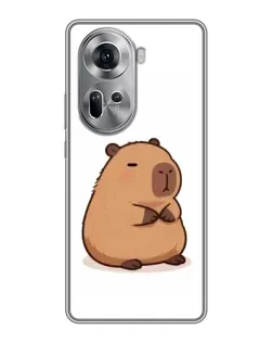 Чехол для OPPO Reno 11 5G с картинкой «Толстенькая капибара» Чехол для OPPO Reno 11 5G с картинкой «Толстенькая капибара»