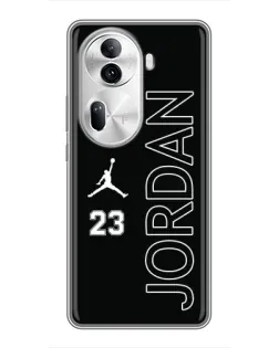 Чехол для OPPO Reno 11 Pro 5G с картинкой «Jordan Vertical»