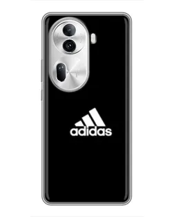Чехол для OPPO Reno 11 Pro 5G с картинкой «Adidas Red Style»