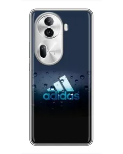 Чехол для OPPO Reno 11 Pro 5G с картинкой «Adidas Water Drops»