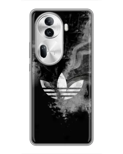 Чехол для OPPO Reno 11 Pro 5G с картинкой «Абстрактный дым Adidas»