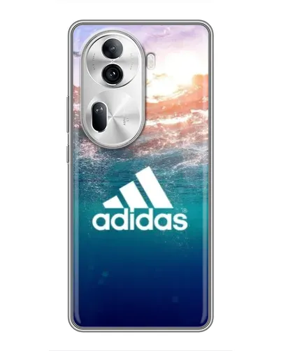 Чехол для OPPO Reno 11 Pro 5G с картинкой «Океанская глубина адидас»